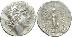 KINGS OF CAPPADOCIA. Ariarathes IX Eusebes Philopator (Circa 100-85 BC). Drachm. Mint A (Eusebeia under Mt. Argaios). Dated RY 5 (96/5 BC).