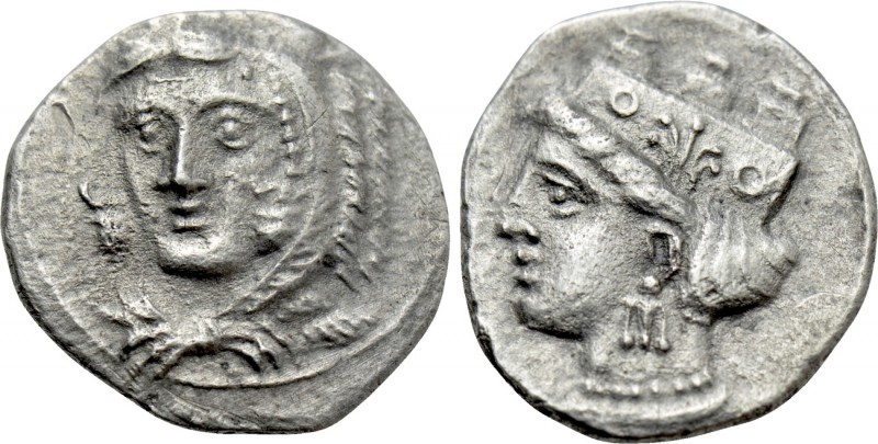 CILICIA. Uncertain. Obol (4th century BC). 

Obv: Head of Herakles facing slig...
