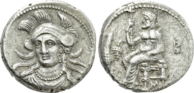 CILICIA. Soloi. Balakros (Satrap of Cilicia, 333-323 BC). Stater. 

Obv: Baalt...