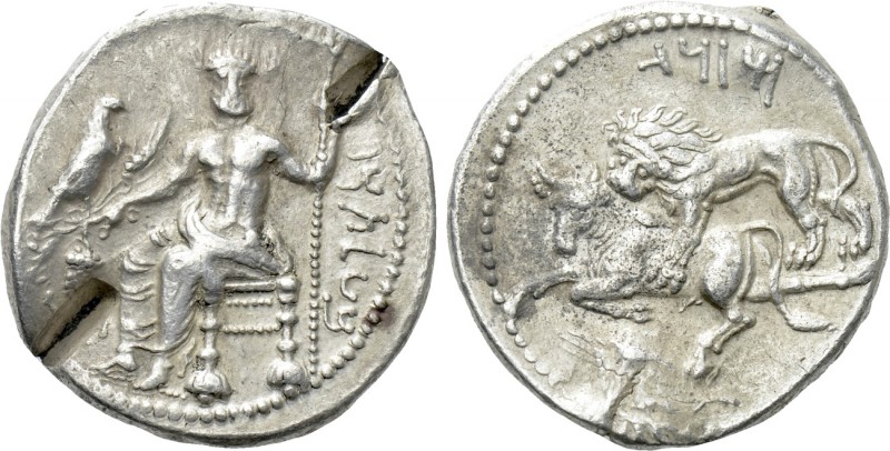 CILICIA. Tarsos. Mazaios (Satrap of Cilicia, 361/0-334/3 BC). Stater. 

Obv: B...