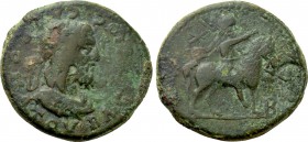 KINGS OF BOSPOROS. Sauromates II with Septimius Severus (174/5-210/1). Ae 2 Denarii.
