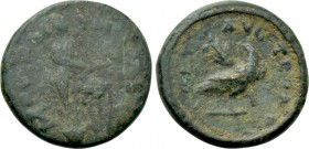 TROAS. Alexandria. Pseudo-autonomous. Time of Gallienus (253-268). Ae Quadrans.