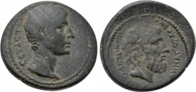 LYDIA. Hypaepa. Augustus (27 BC-14 AD). Ae. Athenagoras, magistrate.
