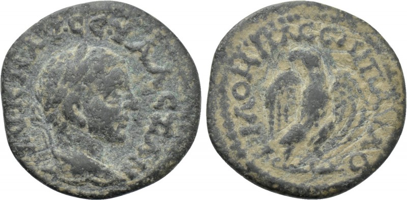 PHRYGIA. Philomelium. Severus Alexander (222-235). Ae. 

Obv: ΑV Κ Μ ΑV СЄV ΑΛ...