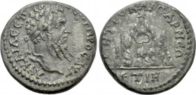 CAPPADOCIA. Caesarea. Septimius Severus (193-211). Drachm. Dated RY 18 (209/10).