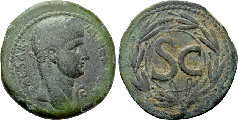 SELEUCIS & PIERIA. Antioch. Nero (54-68). As. 

Obv: IM NER CLAV CAESAR. 
Lau...