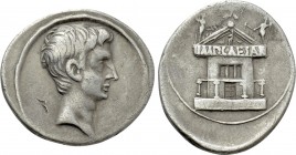 AUGUSTUS (27 BC-14 AD). Denarius. Uncertain mint in Italy.