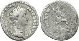 TIBERIUS (14-37). Denarius. Lugdunum. "Tribute Penny" type.