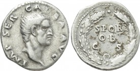 GALBA (68-69). Denarius. Rome.