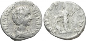 MANLIA SCANTILLA (Augusta, 193). Denarius. Rome.