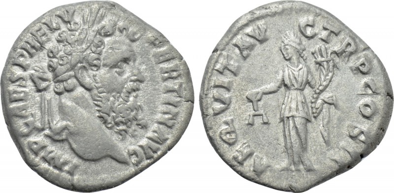 PERTINAX (193). Denarius. Rome. 

Obv: IMP CAES P HELV PERTIN AVG. 
Laureate ...