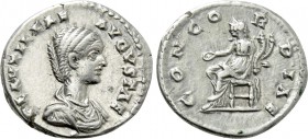 PLAUTILLA (Augusta, 202-205). Denarius. Laodicea ad Mare.