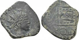 GAULIC and BRITISH TRIBES. Uncertain (Late 3rd-early 5th centuries). Imitating Antoninianus of uncertain emperor.