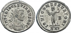 DIOCLETIAN (284-305). Antoninianus. Siscia.