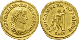 DIOCLETIAN (284-305). GOLD Aureus. Antioch.