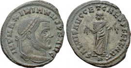 MAXIMIANUS HERCULIUS (First reign, 286-305). Follis. Carthago.
