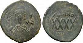 PHOCAS (602-610). Follis. Nicomedia. Dated RY 2 (603/4).
