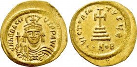 HERACLIUS (610-641). GOLD Solidus. Constantinople.