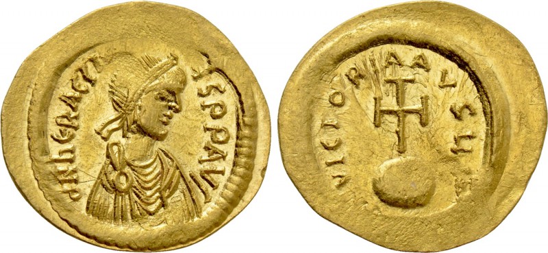 HERACLIUS (610-641). GOLD Semissis. Constantinople. 

Obv: δ N ҺЄRACLIЧS P P A...