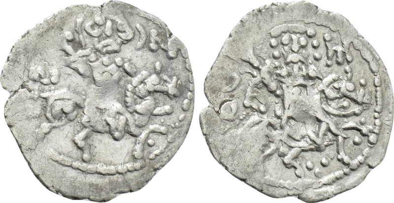 EMPIRE OF TREBIZOND. Manuel III (?) (1390-1417). Asper. 

Obv: St. Eugenius, h...