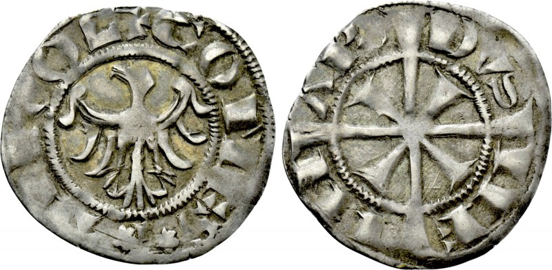 AUSTRIA. Tirol. Meinhard II (1271-1295). Zwainziger or Grosso aquilino. 

Obv:...