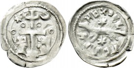 CROATIA. Kingdom of Croatia-Hungary. Béla IV (1235-1270). Half Banovac. Struck under Herzog Koloman and Ban Dioniz.