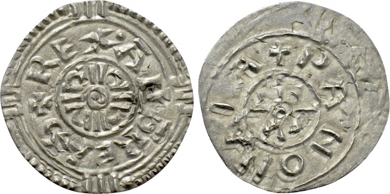 HUNGARY. András I (1046-1060). Denar. 

Obv: + REX ANDREAS. 
Short expanding ...