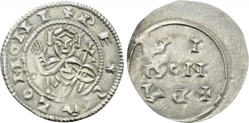 HUNGARY. Solomon (1063-1074). Denar. 

Obv: + REX ƧALOMONI. 
Crowned facing b...