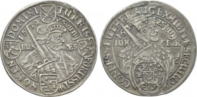 GERMANY. Sachsen. Johann Georg I (1611-1656). 1/4 Taler (1630). Dresden. Commemorating the 100th Anniversary of the Augsburg Confession.