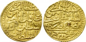 OTTOMAN EMPIRE. Murad III (AH 982-1003 / 1574-1595 AD). GOLD Sultani. Halab (Aleppo). Dated AH 982 (1574/5 AD).