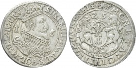POLAND. Sigismund III Vasa (1587-1632). Ort (1625). Gdansk (Danzig).