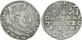 POLAND. Sigismund III Vasa (1587-1632). Trojak. Uncertain mint and date.
