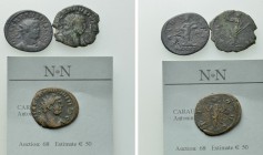 3 Antoniniani of Carausius.