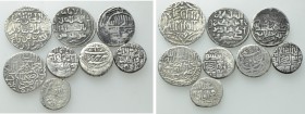 8 Islamic Coins.