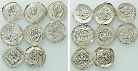 8 Medieval Coins of Hall; " Händlein Heller".