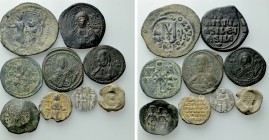 9 Byzantine Coins and Seals.