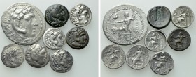 8 Coins of Alexander the Great.