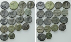 18 Roman Provincial Coins.
