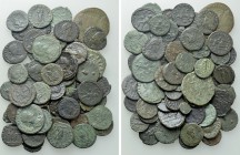 Circa 60 Late Roman Coins.