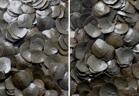 Circa 350 Byzantine Coins.