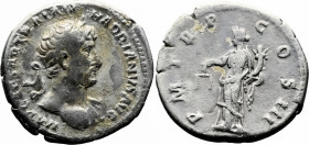 Roman Imperial
Hadrian (117-138 AD). Rome
AR Denarius (19mm 2.85g)
Obv: IMP CAESAR TRAIAN HADRIANVS AVG Laureate bust of Hadrian to right, with sli...