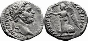 Roman Imperial
Septimius Severus (193-211 AD). Rome
AR Denarius (17.3mm 3.06g)
Obv: Laureate head of Septimius Severus, right.
Rev: ARAB ADIAB COS...