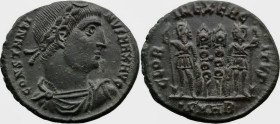 Roman Imperial
Constantine I 'the Great ' (307/310-337 AD). Heraclea
AE Follis (16.2mm 1.63g)
Obv: CONSTANTI-NVS MAX AVG Diademed, draped and cuira...