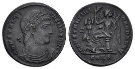 Roman Imperial
Constantine I 'The Great' (307/10-337 AD). Constantinople.
AE Follis (16.7mm 2.73g)
Obv: CONSTANTINVS MAX AVG. Laurel and rosette-di...