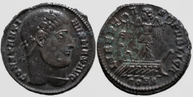 Roman Imperial
Constantine I 'the Great' (307/10-337 AD). Constantinople.
AE Follis (18.5mm 3.05g)
Obv: CONSTANTINVS MAX AVG. Diademed head right....