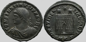 Roman Imperial
Constantine II, as Caesar (317-337 AD). Kyzikos
AE Follis (19.3mm 2.75g)
Obv: CONSTANTINVS IVN NOB C, laureate, draped and cuirassed...