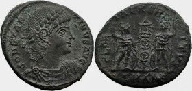 Roman Imperial
Constantine II, as Caesar (316-337 AD). Antioch
AE Follis (16mm 1.95g)
Obv: CONSTANTINVS AVG. Laureate, draped and cuirassed bust le...