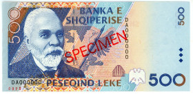 Albania 500 Leke 1996 Specimen