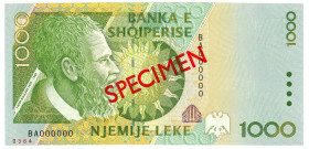 Albania 1000 Leke 1996 Specimen