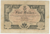 Austria 5 Gulden 1866